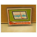 1974/75 OPC Washington Capitals Entered NHL #256