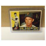 1960 Topps Jim Davenport #154