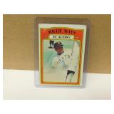 1972 Topps In Action Willie Mays #50