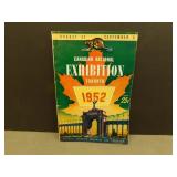 1952 Canadian Toronto National Exhibition Magazine