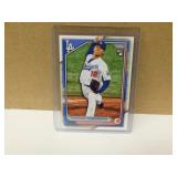 2024 Topps RC Yoshinobu Yamamoto #36