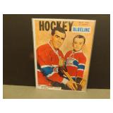 1958 BlueLine Magazine Maurice 'Rocket' Richard