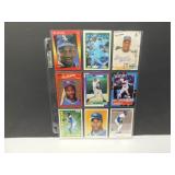 Lot of 9 - Bo Jackson