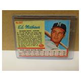 1962 Post Ed Matthews #147 (HOF)