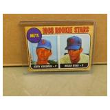 Nolan Ryan 1968 Topps rookie reprint card