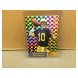 Tom Brady 1996 gold prism rookie card
