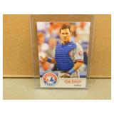 Tom Brady Montreal Expos baseball card