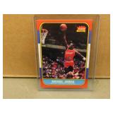 MIchael Jordan 1986/87 Fleer rookie reprint card