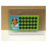 1981 Topps Baseball Scratch-Off - Johnny Bench #64