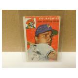 1954 Topps Vic Janowicz #16