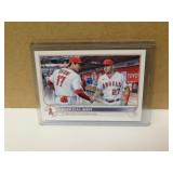 2022 Topps Mike Trout & Shohei Ohtani #US115