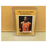 Jordan 1984 USA Olympic rookie promo gold/white