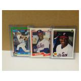 1990 Lot of 3 ROOKIES - Sammy Sosa