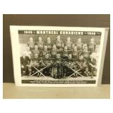 1946-46 Montreal Canadiens Hockey Team Photo