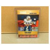 Tom Brady 2000 Rookie Phenoms NFL rookie card