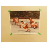 Hockey Hall Of Fame Old Display Poster