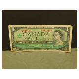 1967 Canadian One Dollar Bank Note