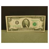 1976 American Two Dollar Bank Note