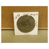 1898 US Morgan Silver Dollar Coin- Reproduction