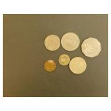 6 - Collectible Phillipines Coins-Various Years