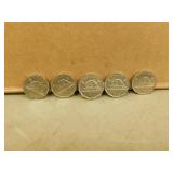 5 - 1946 Aarowhead Nickels