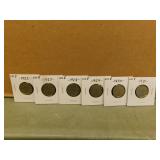 11 - George V Nickels - Different Dates