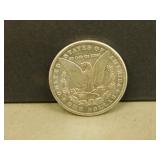 1889 US Morgan Silver Dollar Coin- Reproduction