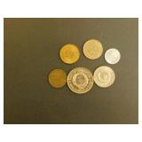 6 - Collectible Jugoslavia Coins-Various Years