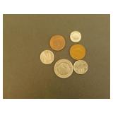 6 - Collectible Netherlands Coins-Various Years