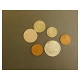 6 - Collectible Portugal Coins-Various Years