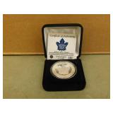 Maple Leafs Silver Plated Coin