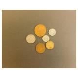 6 - Collectible East Caribbean Coins-Various Years