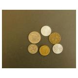 6 - Collectible Australian Coins-Various Years