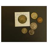 6 - Collectible Jamaican Coins-Various Years