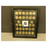 30- National Hockey League Collectible Team Coins
