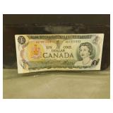 1973 Canadian One Dollar Bank Note
