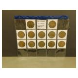 1998 McDonalds Team Canada Coin Set - Complete