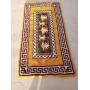 WOOL YARN PUNCH RUG RUNNER, 36" X 69"