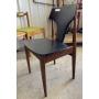 (4X) MID CENTURY EON DINING CHAIRS WITH VINYL