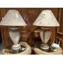(2X) VENETIAN STYLE TABLE LAMP WITH