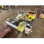 PALLET: ELECTRICAL OUTLET BOXES, CLAMPS