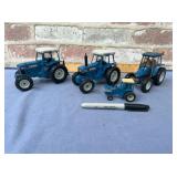 (4X) COLLECTIBLE FORD  TRACTORS