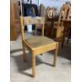 MID CENTURY DINING CHAIRS, PADDED SEATS & BACKS
