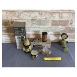 BOX  LOT: SEARS AIR LINE REGULATOR WITH GAUGE,