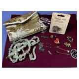 ASSORTED JEWELRY PARTS & PIECES
