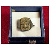 STERLING BOY SCOUT RING