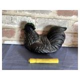 CAST IRON CHICKEN DOOR STOP