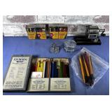 BOX LOT: VINTAGE OFFICE SUPPLIES - BOSTON PENCIL