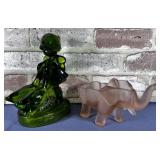 (2 PCS) VINTAGE FIGURINES - 1 L.E. SMITH