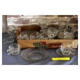 BOX LOT: VINTAGE JEANETTE GLASS CO. "NATIONAL"